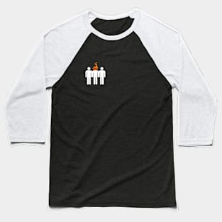 Stand Out - Born Different design (White Logo) Baseball T-Shirt